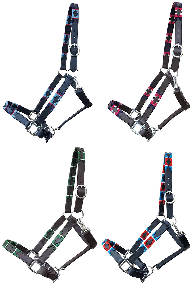 Lederhalfter "Chukka" Full / Warmblut versch. Farben