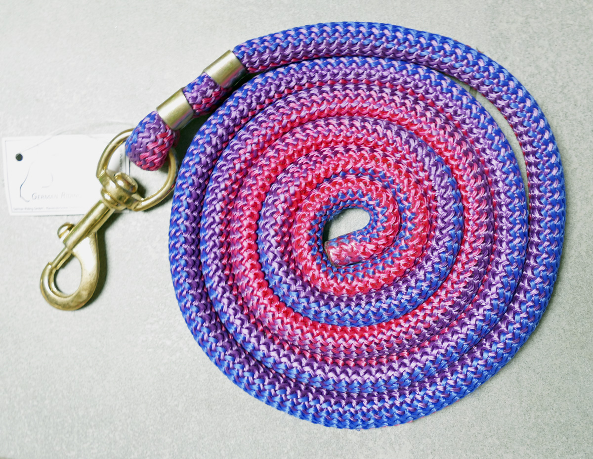 Strick Führstrick Cuckoo rundgeflochten mit Snap Karabiner Länge: ca. 2,10m